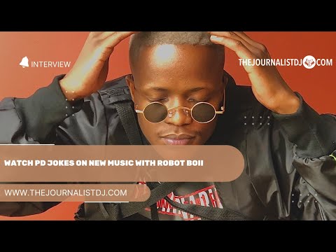 WATCH PD Jokes on new music with Robot Boii