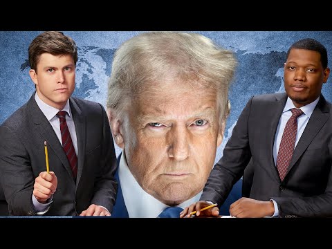 The Ultimate Colin Jost & Michael Che Swap Jokes about President Donald J Trump