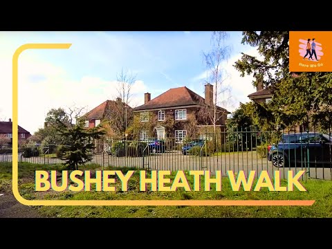 Bushey Heath Walk | Hertfordshire 2024 | Reveley Lodge Museum | HD | HereWeGoWalks