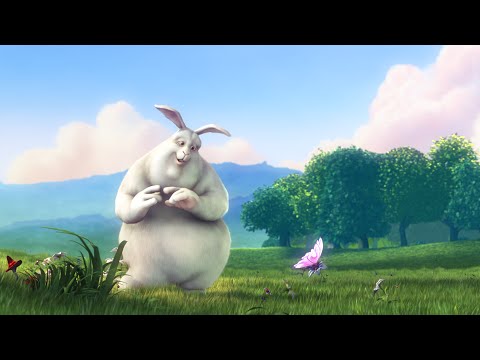 Animated Short Film "Big Buck Bunny", 4K, Full Length