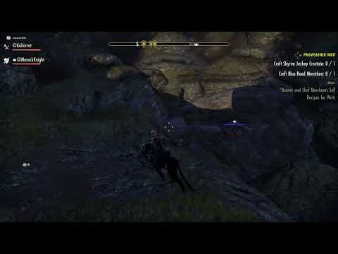 Elder Scrolls Online. Friend found a hole.