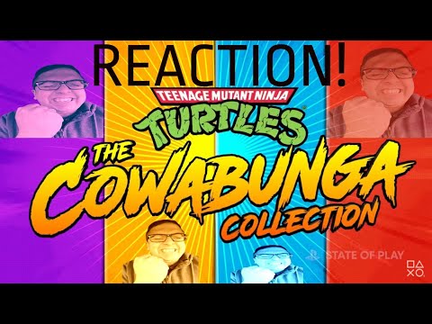 MY CHILDHOOD!! Teenage Mutant Ninja Turtles: The COWABUNGA Collection - Reveal Trailer REACTION!