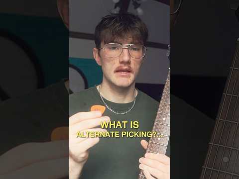 What is alternate picking?… #guitar #guitarlesson #guitarist #guitartechnique #beginnerguitar