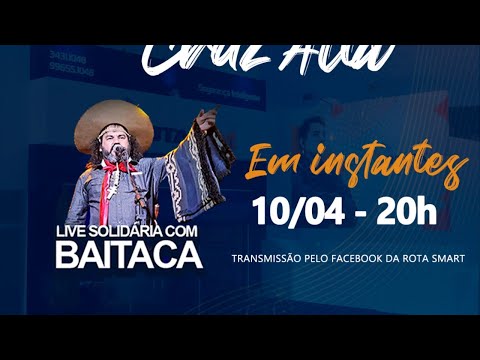 Inauguração Rota Smart em Cruz Alta - Live Solidária