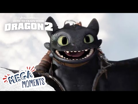 How Fast Can Toothless Go!? | How to Train Your Dragon 2 | Extended Preview | Movie Mega Moments