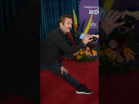 Clowning around w/ #ThomasLennon on the #redcarpet! #shorts #cirquedusoleil