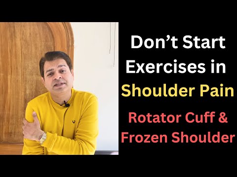 Shoulder Pain Relief Treatment, Frozen Shoulder Treatment, Rotator Cuff Exercises, Shoulder Recovery