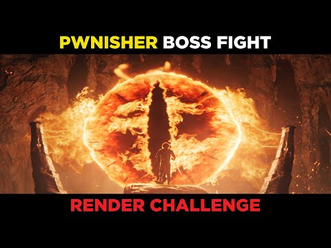 My PWNISHER "Boss Fight" Render 💪