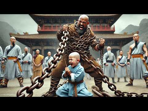 [Kung Fu Movie]The bully has over 1000 followers,yet he is completely subdued by a 5-year-old monk.