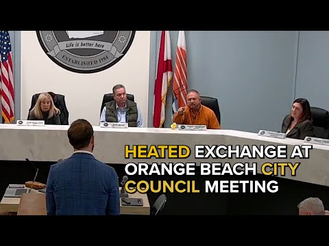 Mayor and Attorney Engage in Heated Exchange During Orange Beach City Council Meeting