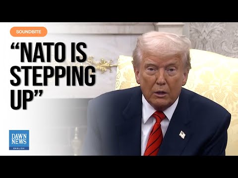 Trump Applauds NATO's Chief Mark Rutte | Dawn News English