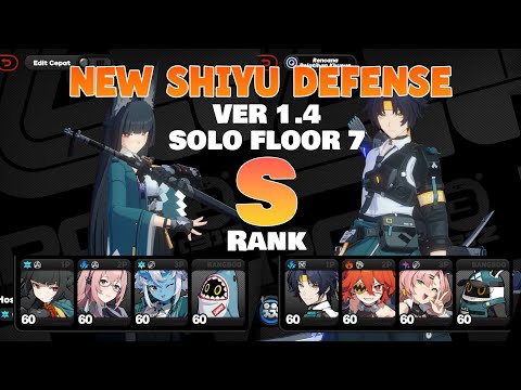 NEW Shiyu Defense 1.4 Floor 7 (S-Rank) Miyabi M0S1 & Harumasa M0S0 | Zenless Zone Zero