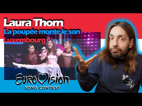 Laura Thorn - La Poupée Monte Le Son | Luxembourg 🇱🇺 | National Final #Eurovision2025 REACTION