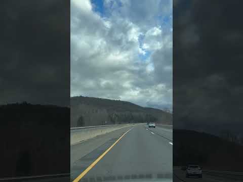 Surah Al-Hadid | beautiful clouds ⛅️ #quran #recitation #beautiful #peaceful t#roadtrip #shorts