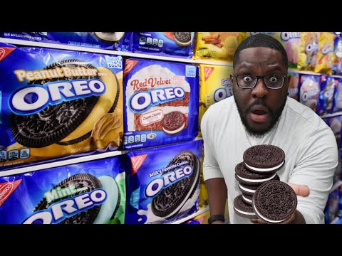 I ate EVERY flavor of Oreo.