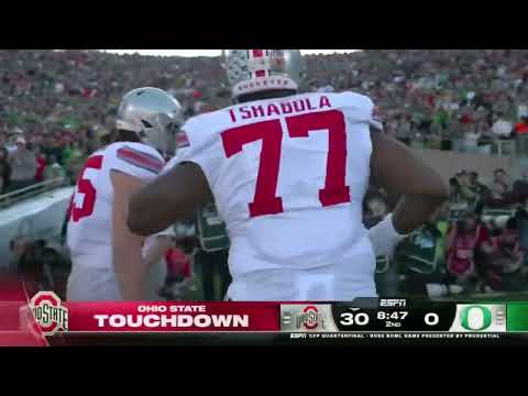 Treveyon Henderson 66 Yard Rush TD | Rose Bowl Game