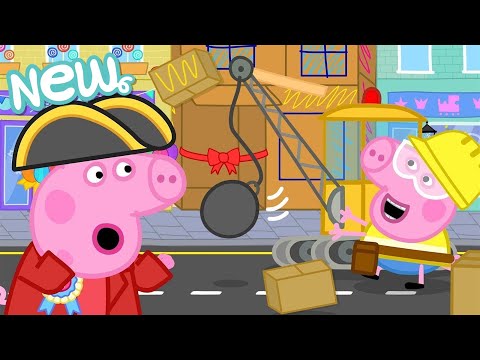 Peppa Pig Tales 👗 Cardboard Costume Fun! 📦 BRAND NEW Peppa Pig Episodes