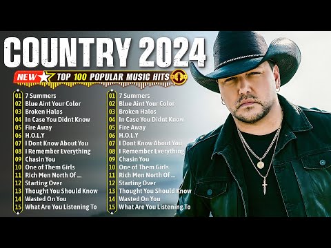 Country Songs 2024 - Jason Aldean, Luke Combs, Luke Bryan, Chris Stapleton, Morgan Wallen, Lee Brice