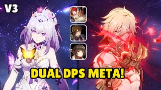 [V3] UPDATED DUAL-DPS META SHOWCASE! | E0S0 - E0S1 Castorice & Mydei (ft. Tribbie) | HSR 3.2