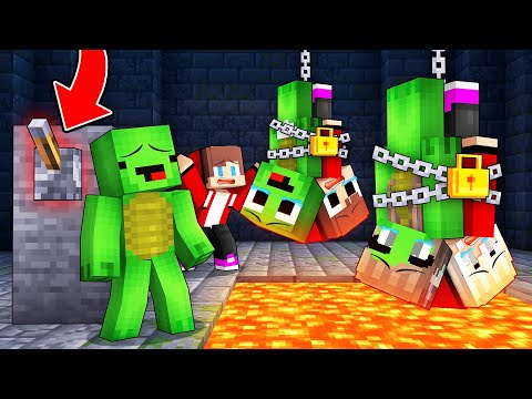 Mikey Family and JJ Family Were KIDNAPPED in Minecraft (Maizen)