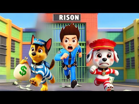 Paw Patrol Ultimate Rescue | Why CHASE x MARSHALL Escape From RYDER ? | Happy Life Story | Rainbow 3