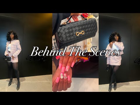 Behind the Scenes of Shooting Content in ATL | Target Run + Press-On Nail Prep | Taylor Loraine