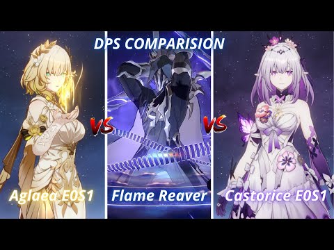 [V1] Castorice E0S1 vs Aglaea E0s1 I Flame Reaver MoC I Honkai Star Rail 3.2