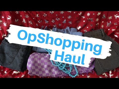 Opshop Haul! December Thrift Finds & Try On Session