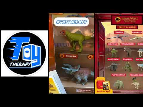 First Look! Update on McDonald's Happy Meal. Jurassic World Chaos Theory.