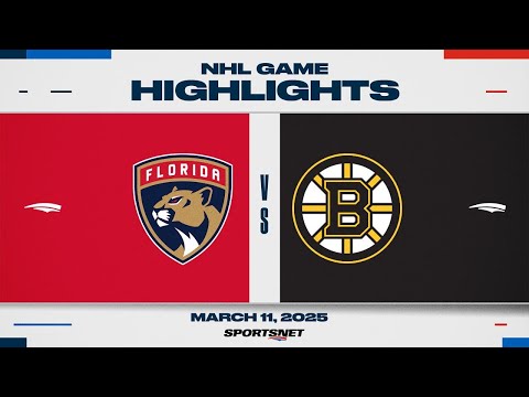 NHL Highlights | Panthers vs. Bruins - March 11, 2025