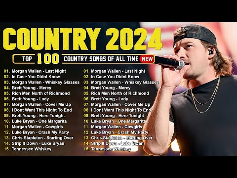 Country Music 2025 - Morgan Wallen, Luke Combs, Brett Young, Kane Brown, Luke Bryan, Chris Stapleton