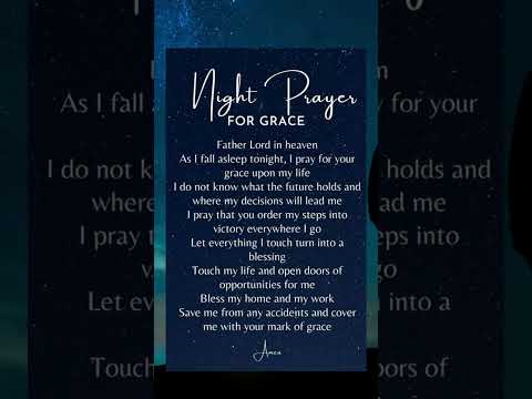 Night Prayer  #prayerforyou #pray #praisethelord #nightprayer #jesus #shorts