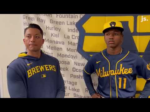 Brewers top prospect Jesus Made on what it's like to take the field with big leaguers