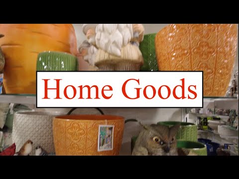 New this week at Home Goods!  Shopping Home Goods Spring Decor!