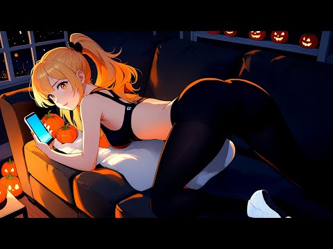 A Cozy October with your Waifu - Relaxing Lofi for Video Gaming