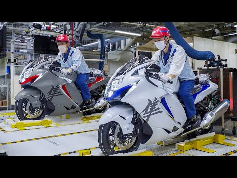 How Japanese Build Powerful Hayabusa Bikes From Scratch Inside Massive Factory