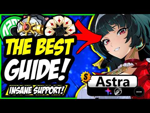 Astra Yao Is THE BEST S RANK in Zenless Zone Zero ! | Astra build, Teams, W-Engines