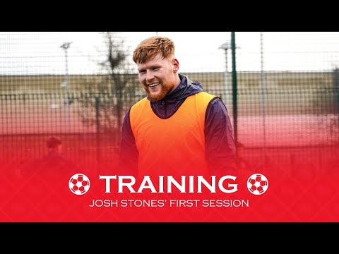 🎥 2024/25 Training | Josh Stones' First Session