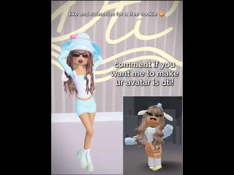 comment if you want me to recreate ur roblox avatar for FREE /|#dti #trend #fyp #loveyourself #sub