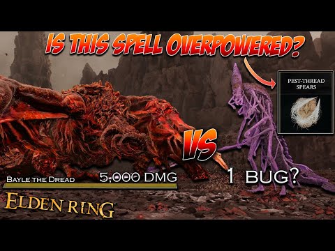 DESTROYING Elden Ring's hardest bosses with 1 spell... from a bug?!