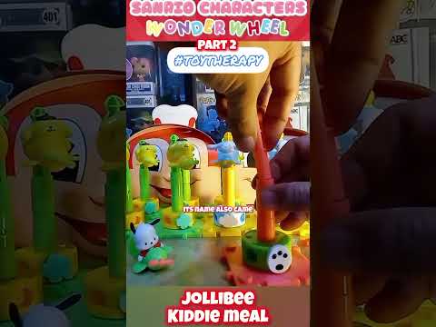 P2. Unboxing Pochacco. Sanrio Characters Wonder Wheel from Jollibee Kiddie Meal.