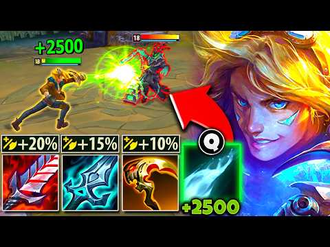 Ezreal but I stack lifesteal and every Q heals me to full health... (VAMPIRE EZREAL)