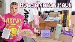 *HUGE* AMAZON HAUL | BEAUTY, HOME, FASHION + MORE!