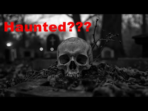 Is This Cemetery Haunted? Night POV Walk Alone