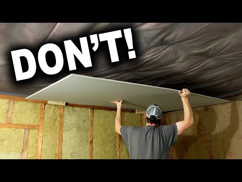 How to Hang Drywall By Yourself