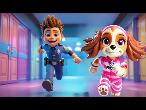 SKYE Escape From JAIL With Money💥Paw Patrol The Mighty Movie | So Sad Story | Rainbow 3