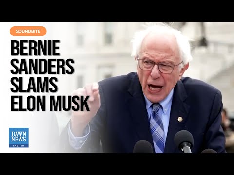 Bernie Sanders Slams Elon Musk And Trump Over VA Cuts | Dawn News English