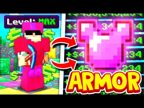 Craft this INSANE ARMOR to BECOME RICH in MINECRAFT: PRISONS?! | Minecraft OP PRISON #6