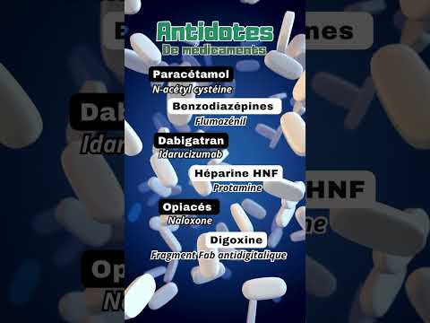 Antidotes de médicaments à connaître ! #tox