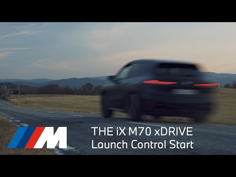 Launch Control Start with the BMW iX M70 xDrive